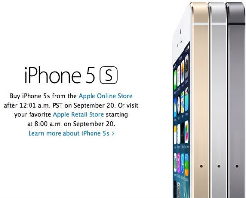iPhone 5s iPhone 5s Pre-Order