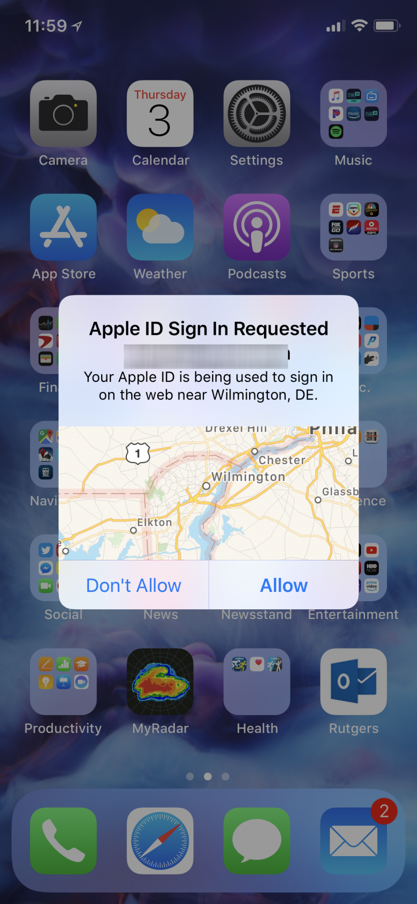 How to turn on two factor authentication (2FA) for Apple ID on iPhone and iPod.