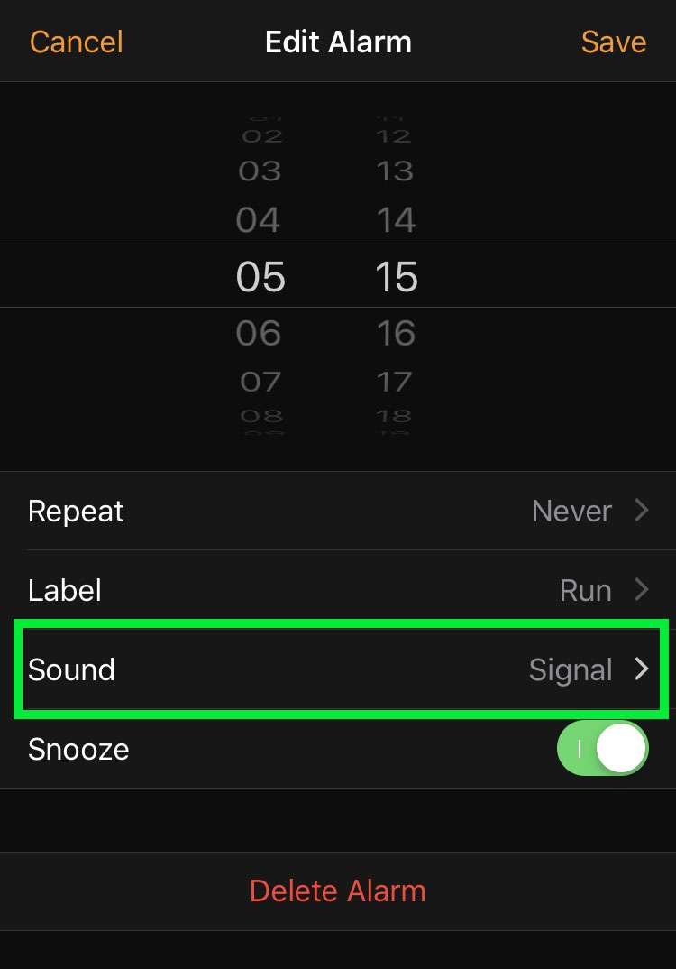 Stop iPhone alarm from vibrating