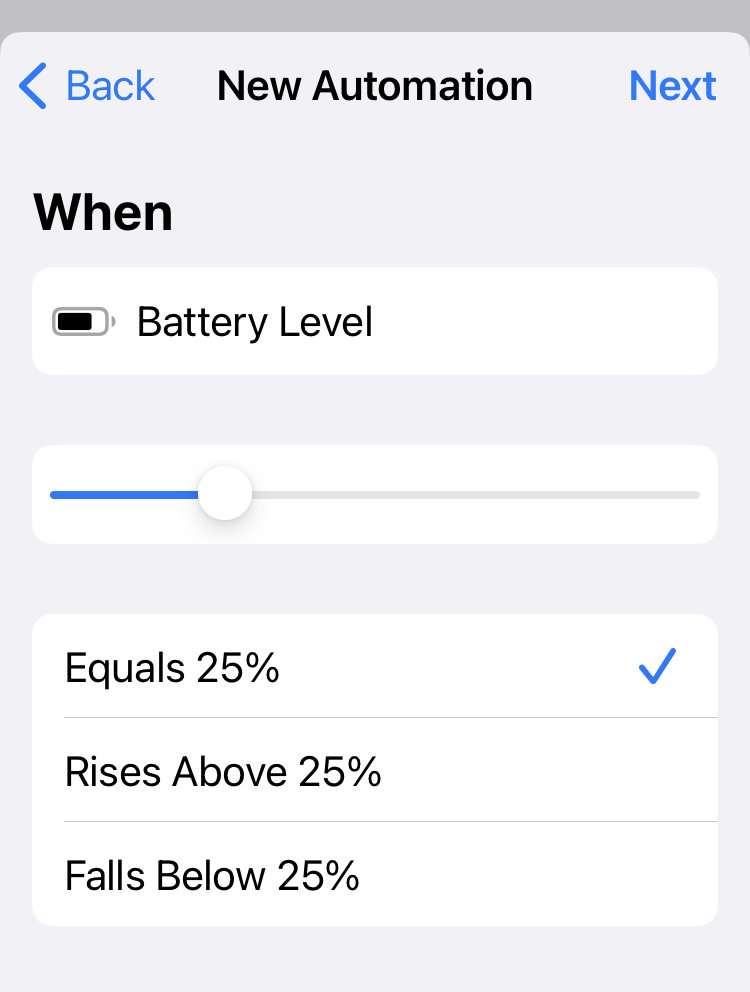 iPhone Automatic Low Power Mode 4