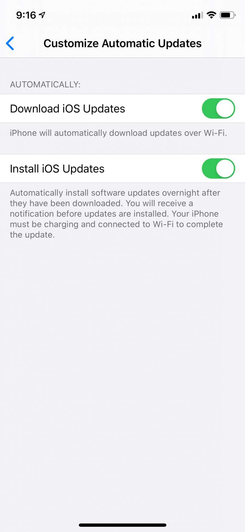 How to customize your automatic iOS updates on iPhone and iPad.