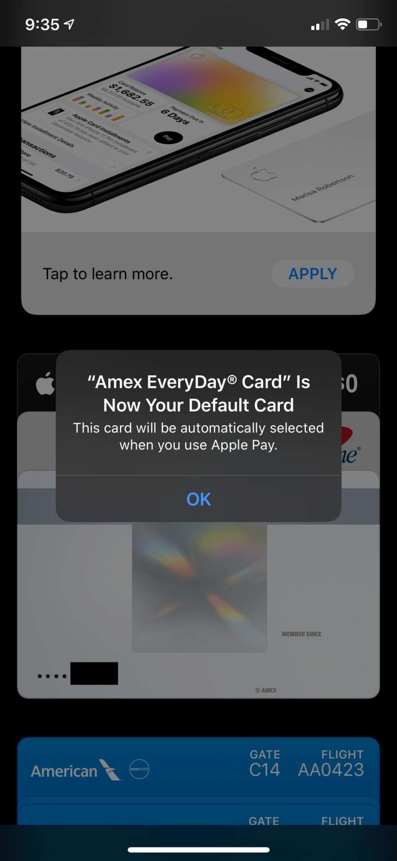 How to change your default Apple Pay credit/debit card in the Wallet app on iPhone.