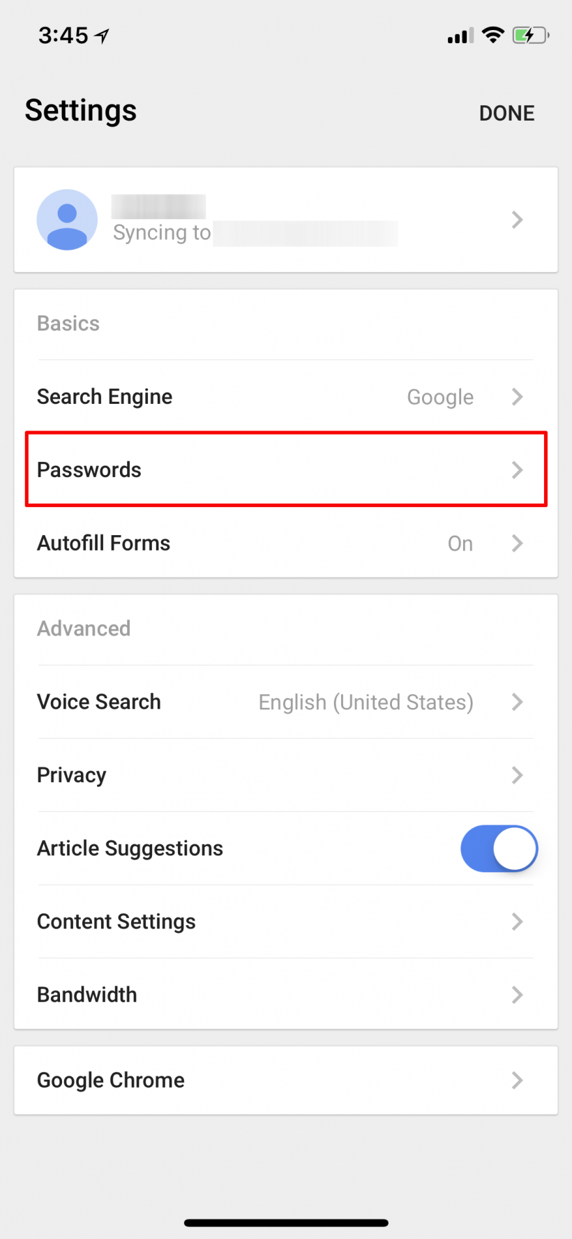 How to export your Chrome for iOS passwords on iPhone and iPad.