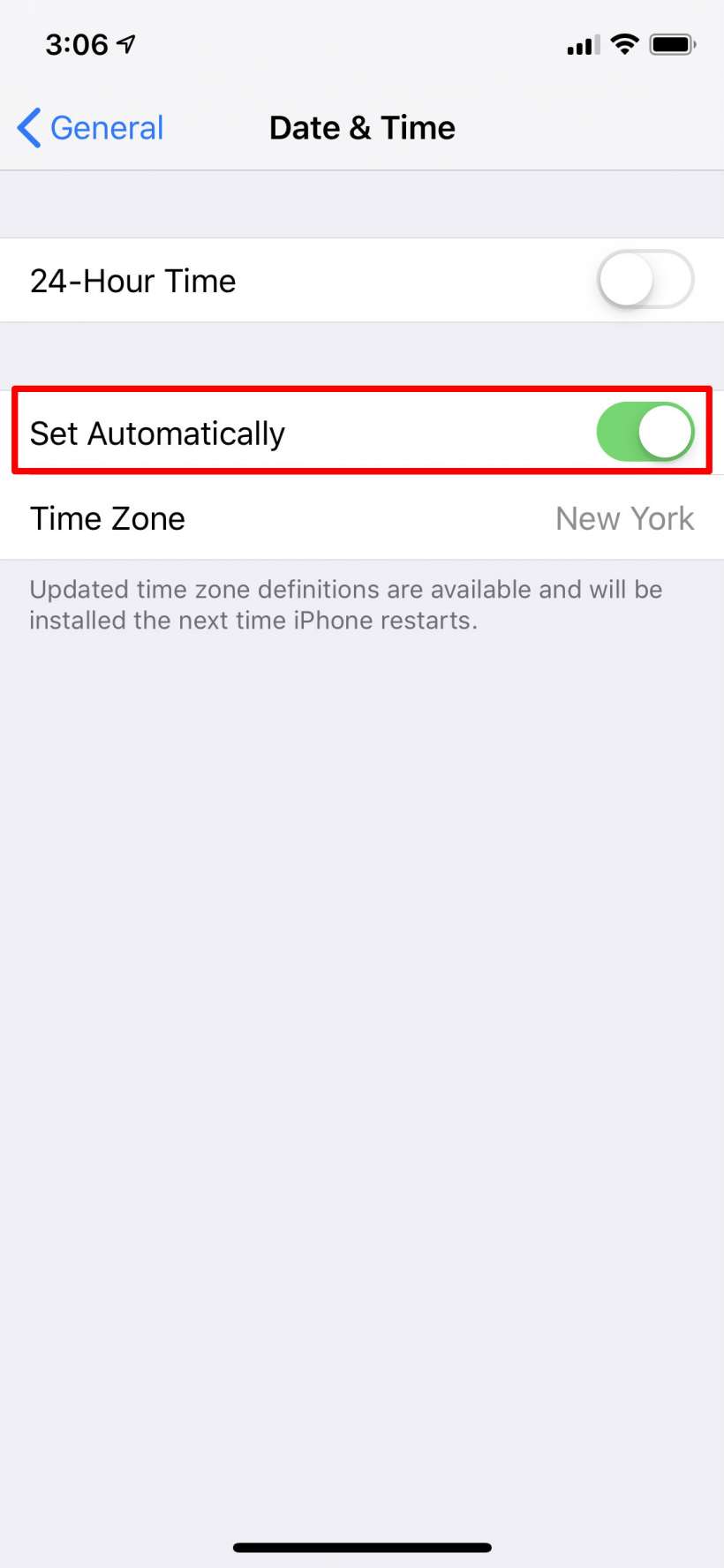 How to manually change the time on iPhone and iPad.