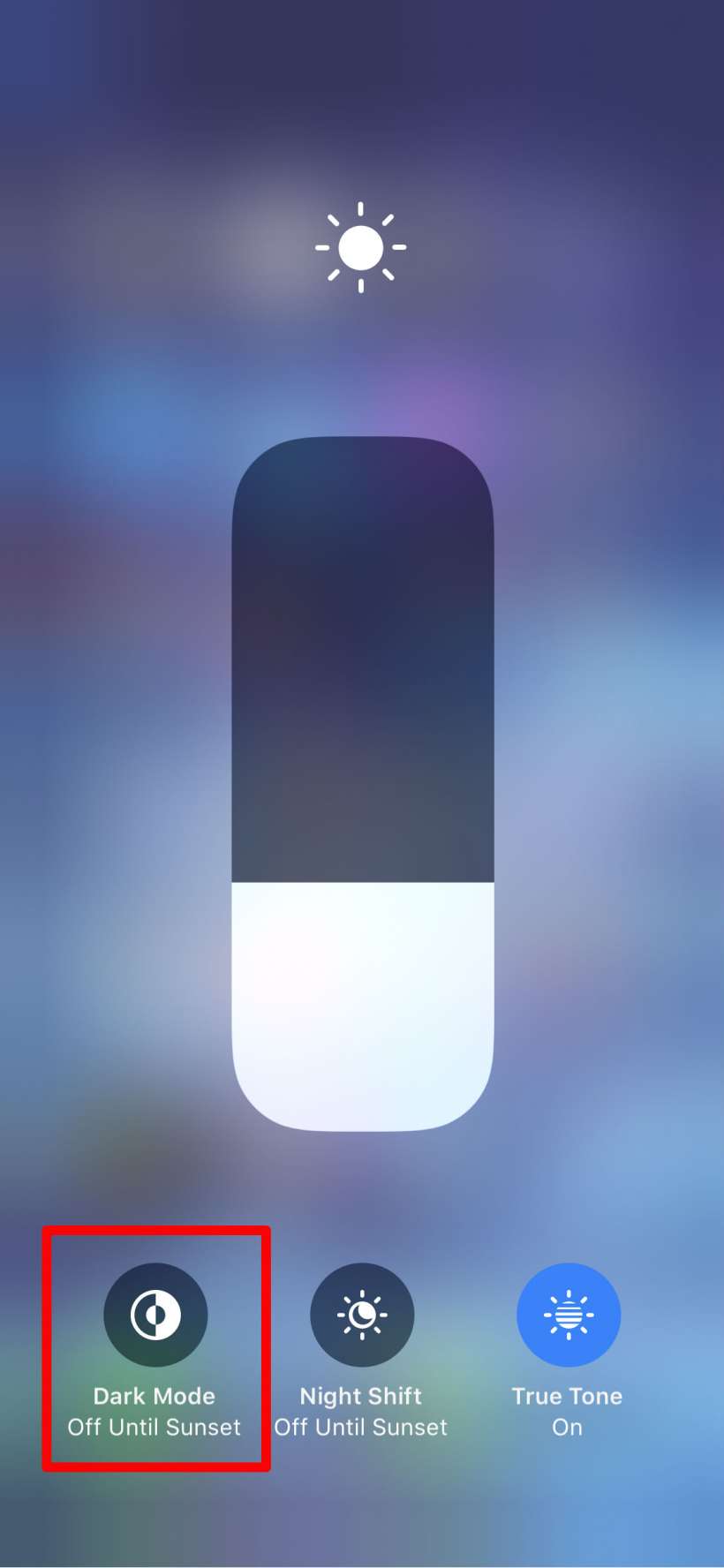 How to add a dark mode button to the Control Center on iPhone and iPad.