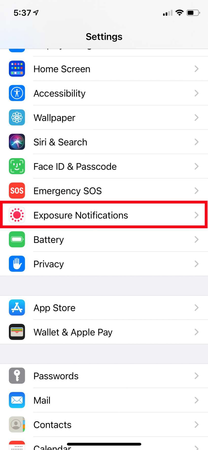 How to check if COVID-19 Exposure Notifications are available in your area, country, state or province on iPhone and iPad.