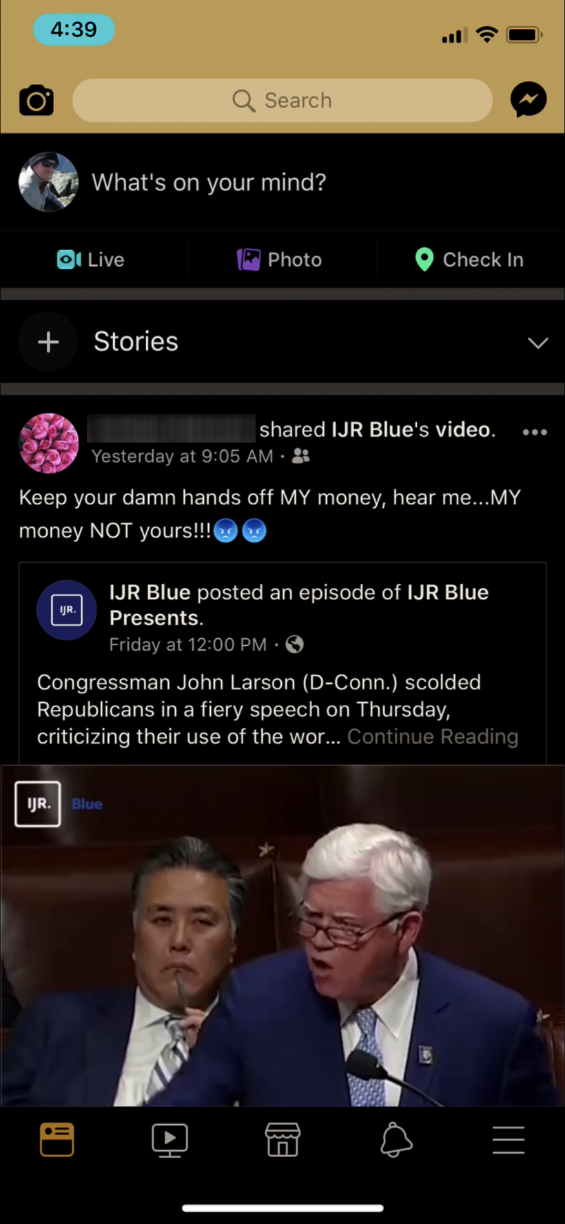 How to turn on dark mode on Facebook on iPhone and iPad.