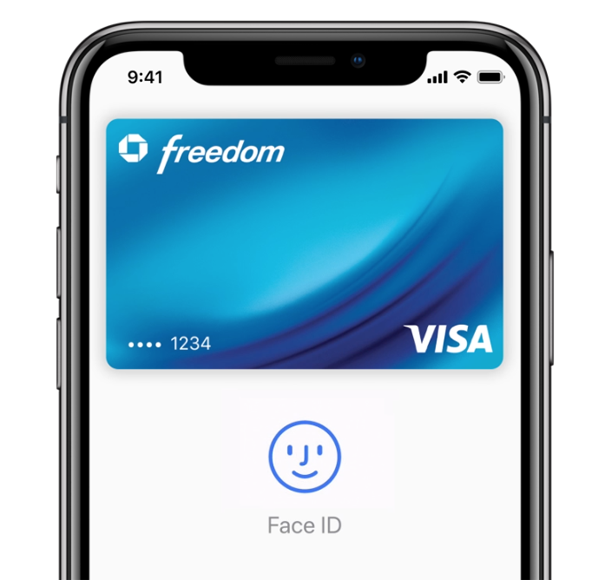 Face ID Apple Pay authentication