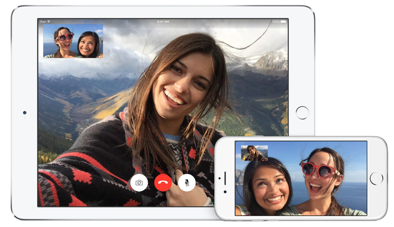 FaceTime video call iOS