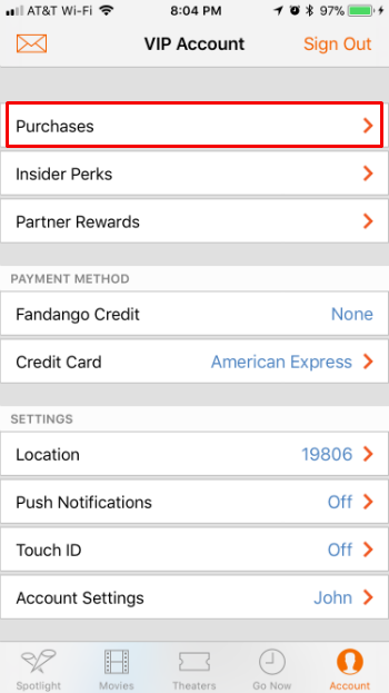 How to put Fandango movie tickets into Apple Wallet on iPhone.