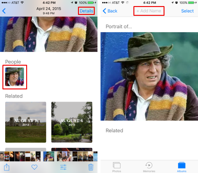 How to identify people in your photos in iOS 10.