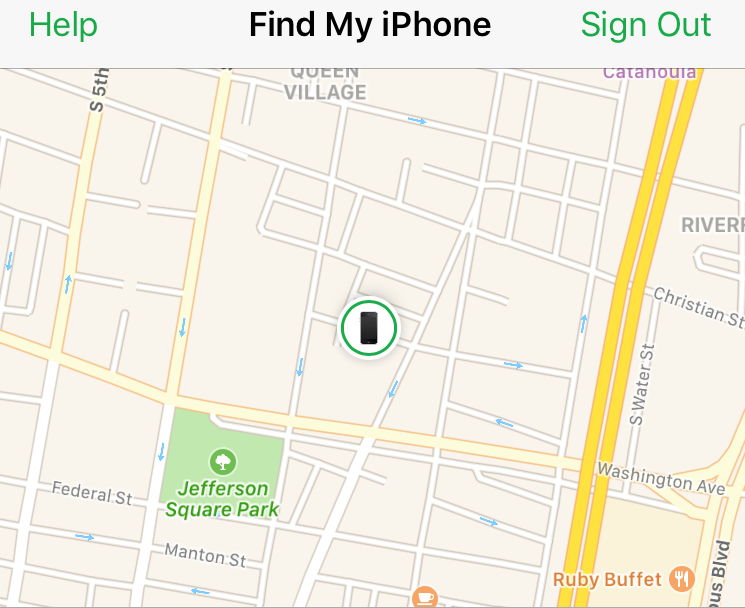 Do you have to own the Apple iPhone you want to track with GPS?