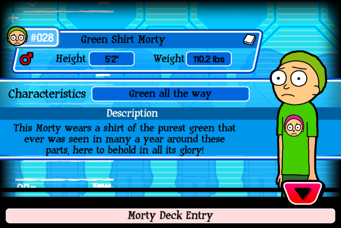 Green Shirty Morty