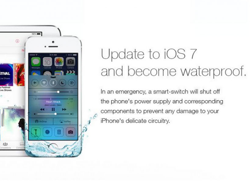 iOS 7 Waterproof