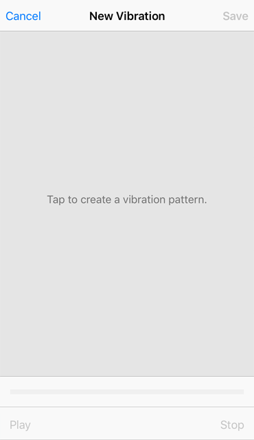 iOS custom vibration 4