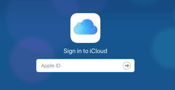 iCloud Sign In
