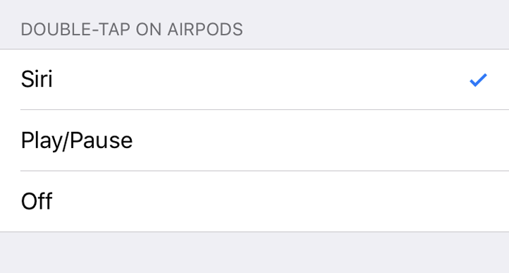 AirPods Bluetooth Settings iOS 10