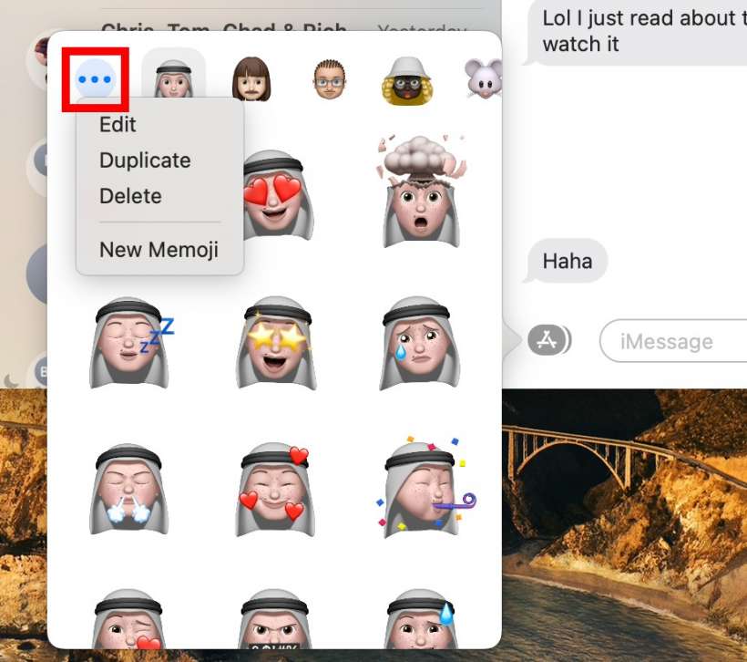 How to create and use Memoji stickers in macOS Big Sur.
