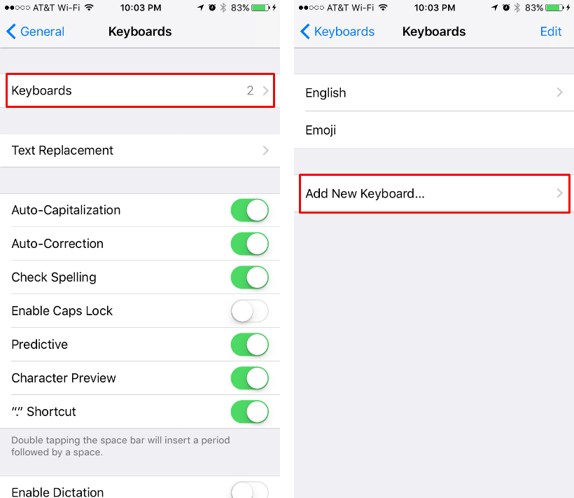 How to set up a multi-language keyboard on iPhone or iPad.