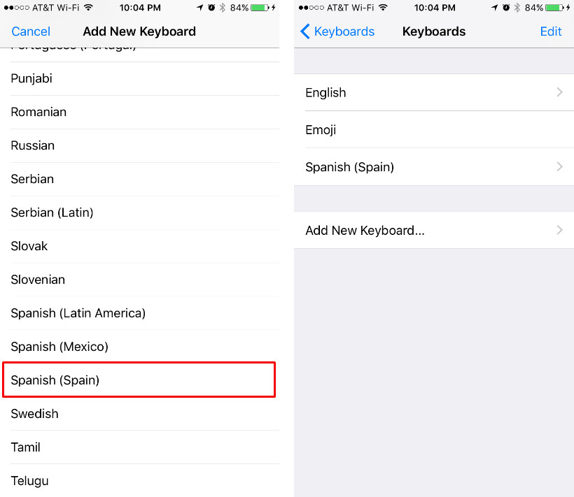 How to set up a multilingual keyboard on iPhone or iPad.