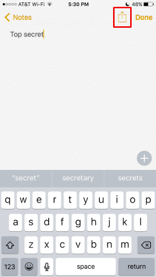 How to lock your notes in iOS 9.3.