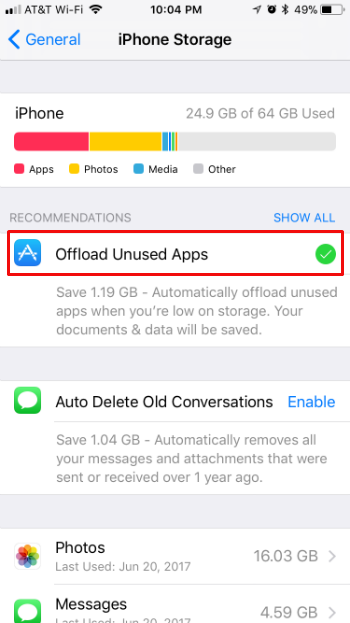 How to increase iPhone and iPad storage by offloading apps in iOS 11