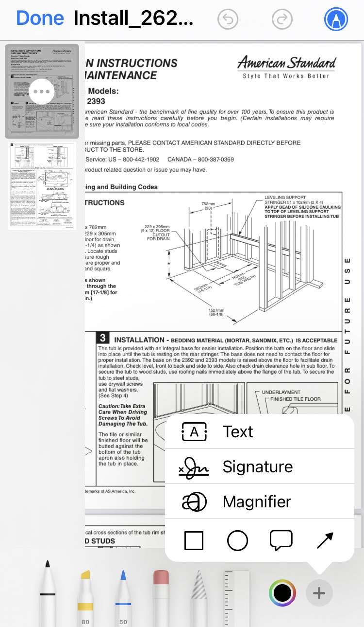 iOS Files edit PDF 5