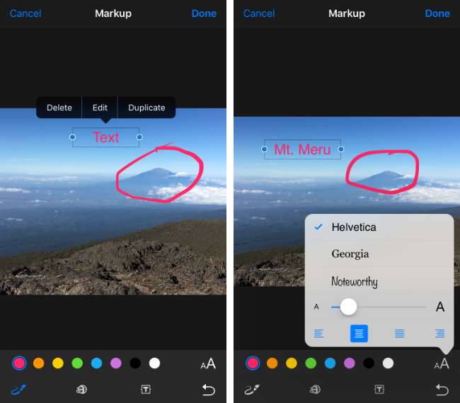 How to use Markup on your photos in iOS 10.