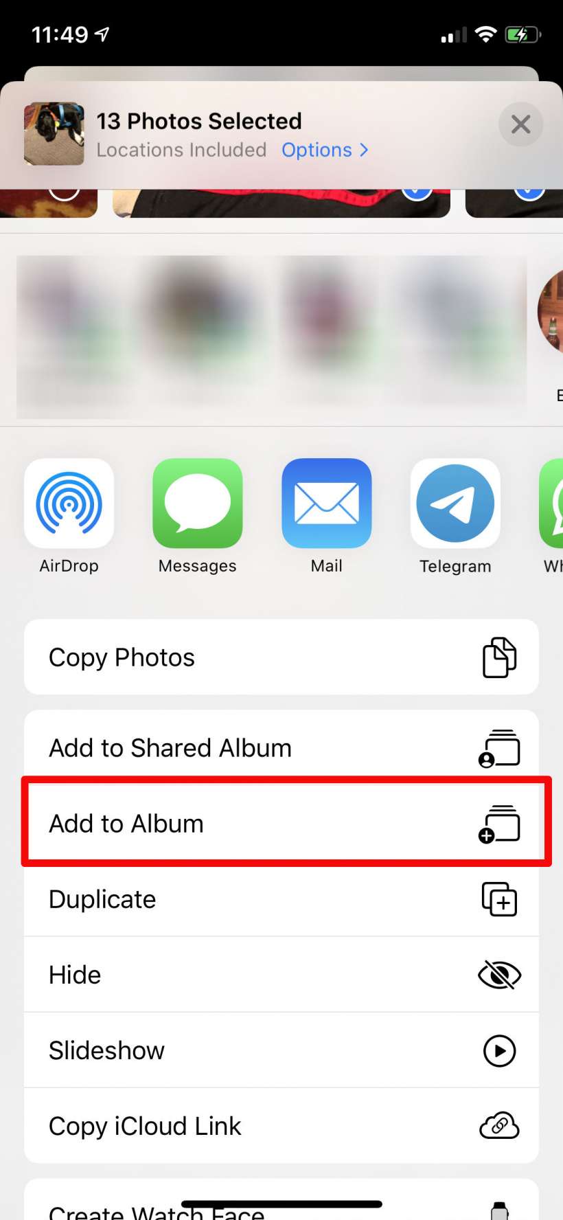 How to move photos of the same thing into an album on iPhone and iPad.