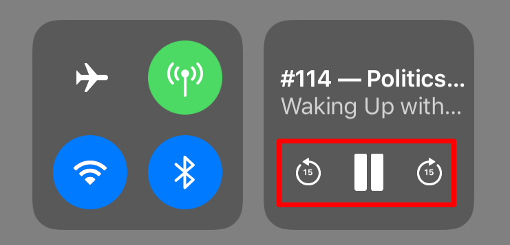 Podcasts Control Center