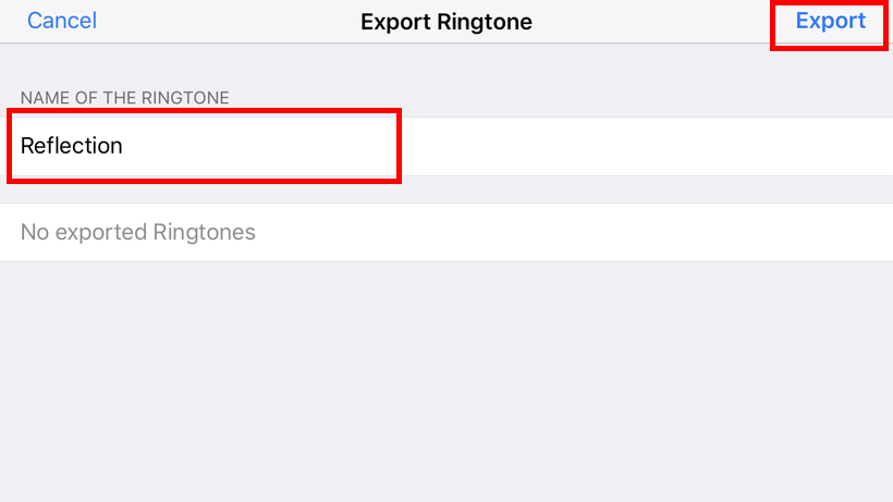 Install custom ringtone iOS GarageBand 11