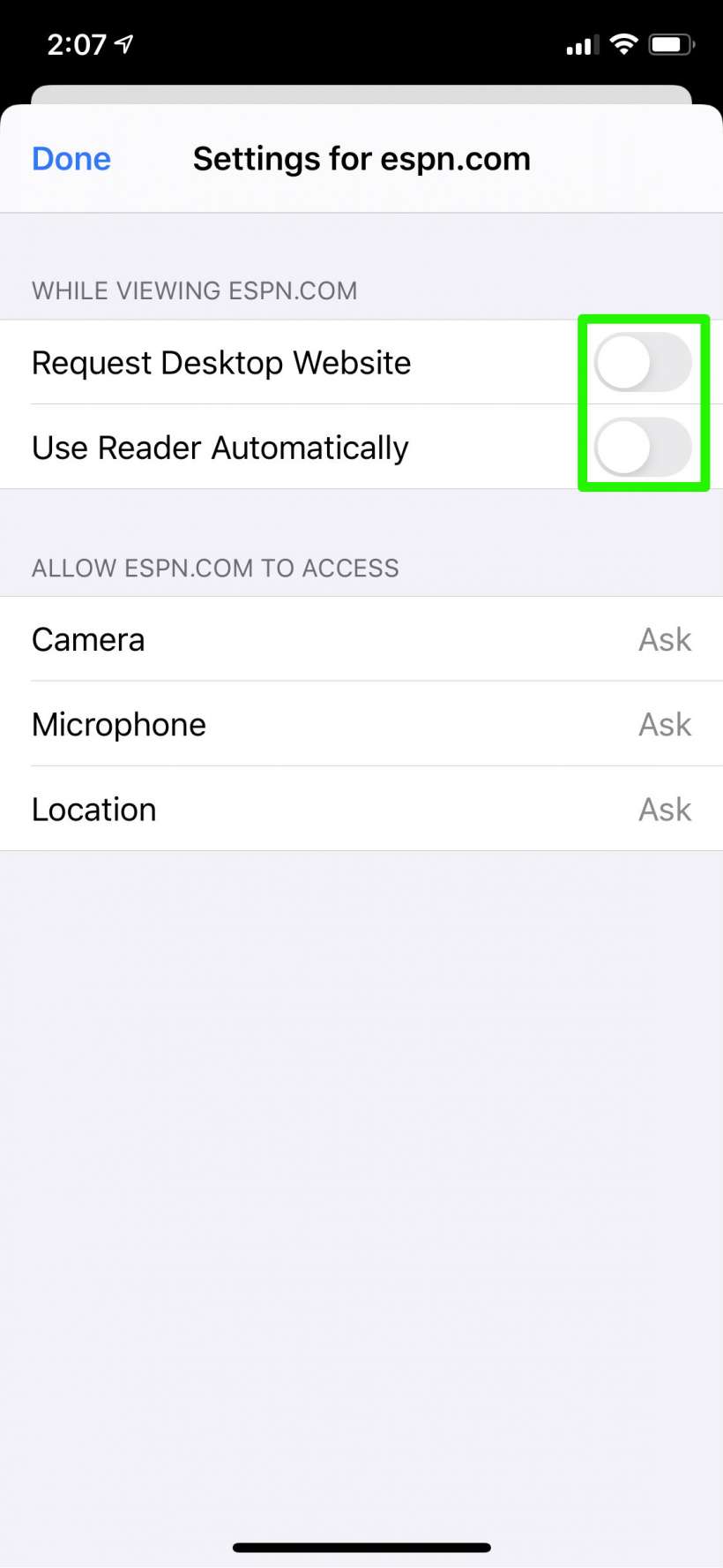 How to customize individual web pages in Safari on iPhone and iPad.