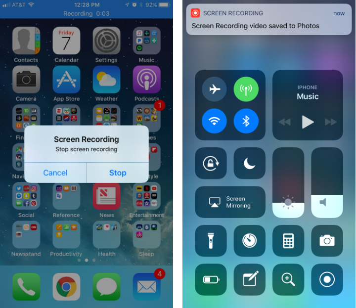 How to use screen recording for iPhone and iPad.