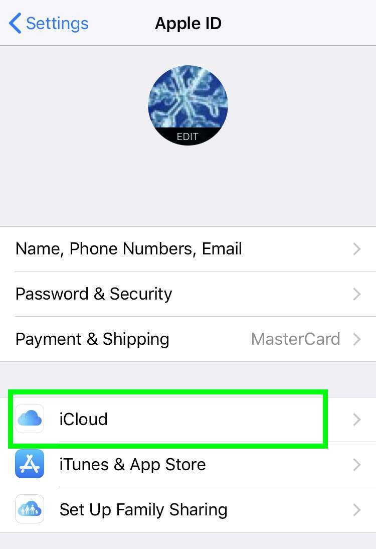 Share Reminders iCloud 6