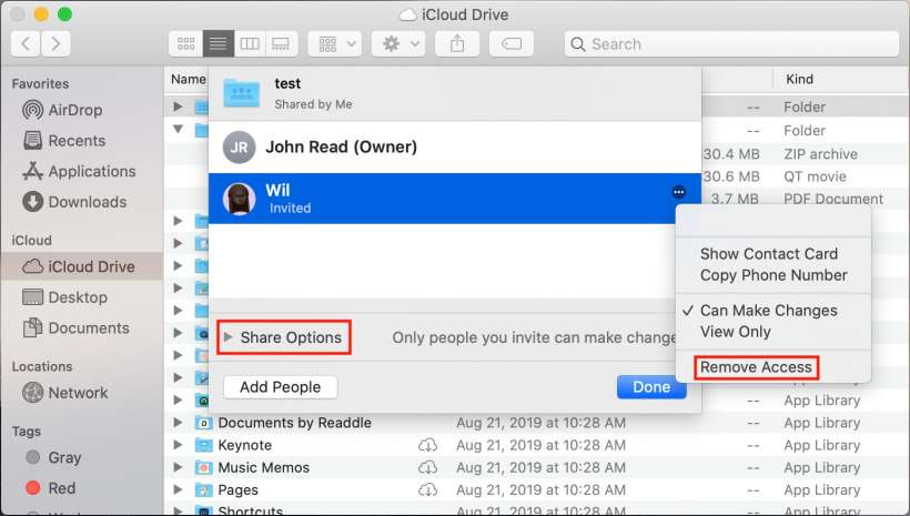 How to share folders on iCloud from your Mac.