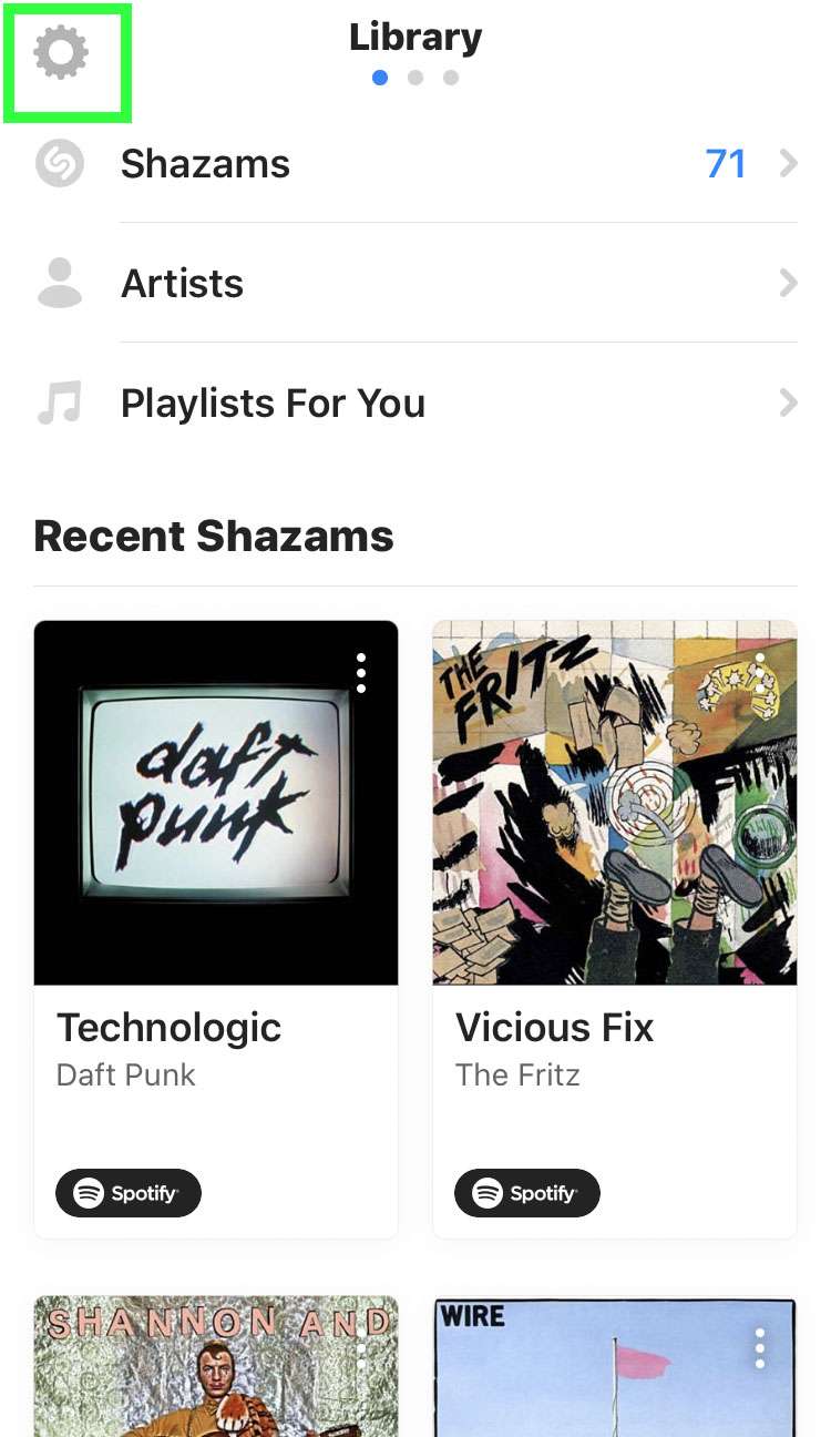 Link Shazam to Spotify 2