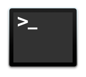 Applications Utilities Terminal icon