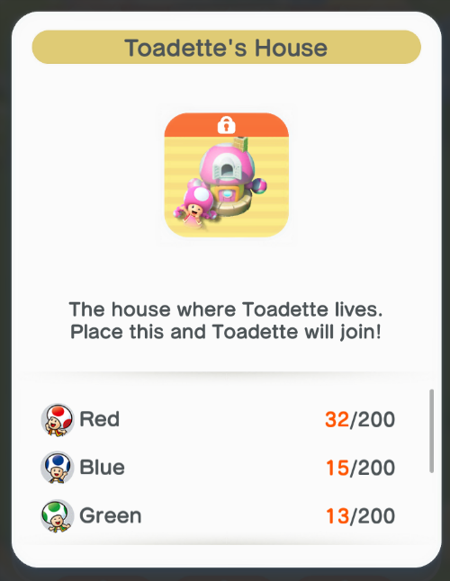 Toadette's House