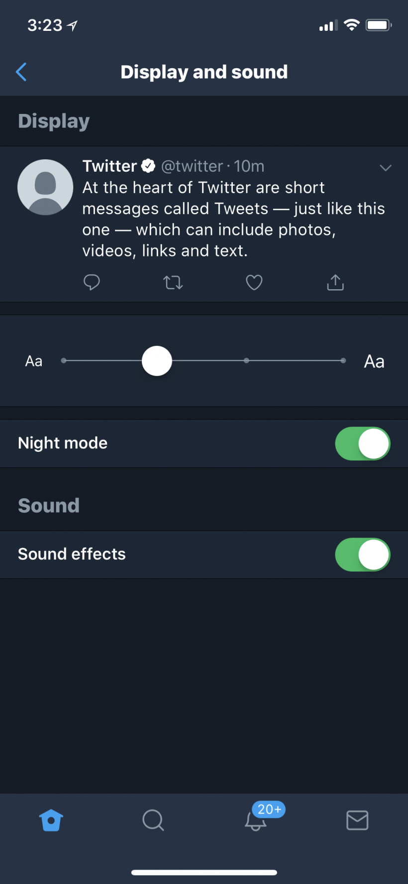 How to turn on dark mode on Twitter on iPhone and iPad.
