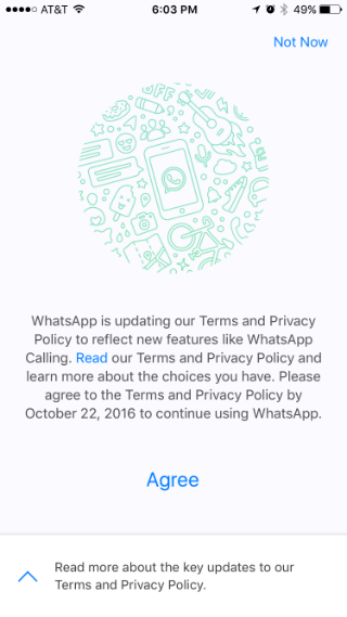 How to stop WhatsApp from sharing your phone number with Facebook.