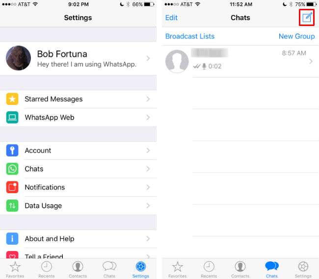 How to use WhatsApp on iPhone.