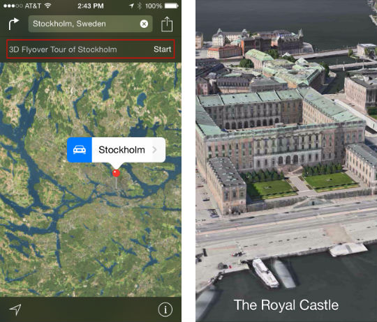 How to take a 3D flyover tour in iOS 8 Maps