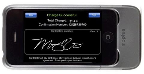 apple iphone mophie intuit credit card