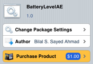 BatteryLevelAE Siri battery extensions