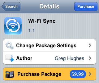 wireless syncing iPhone