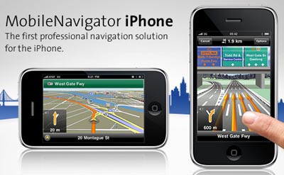 apple iphone navigon