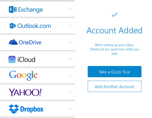 Microsoft Outlook client iOS launch