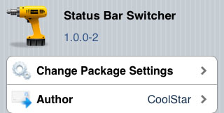 Keep status bar with switcher