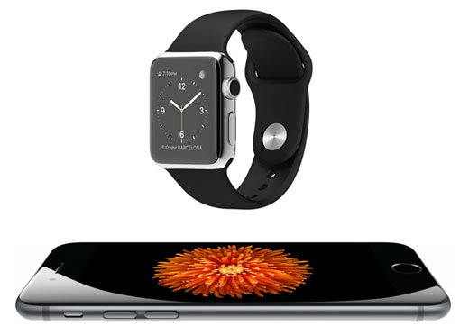 iPhone Apple Watch combo”  title=