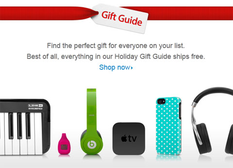 apple online store gift guide